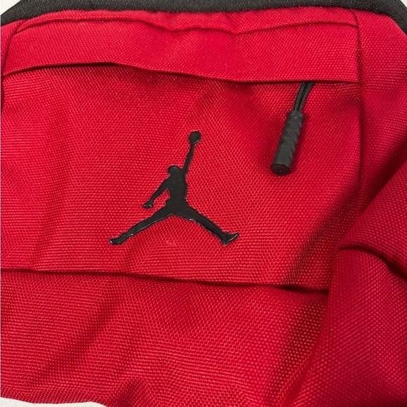 NIKE JORDAN Red Waist Bag RED 0092-R78 Fanny Bag Belt Bag - Picture 2 of 7
